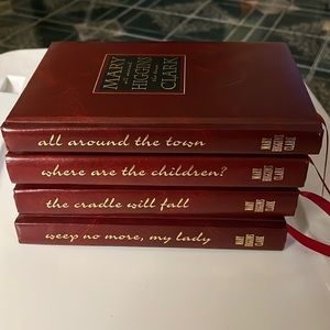 1975-1987 Mary Higgins Clark, Author of mystery novels imitation leather